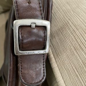 Vintage all leather Coach crossbody
